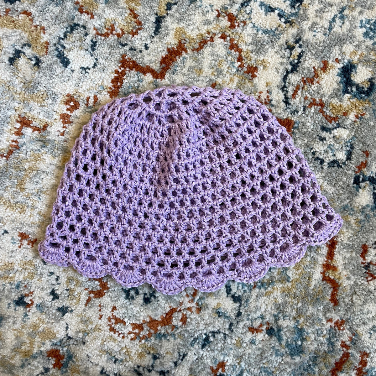 Le bonnet « Méloë » - Violet