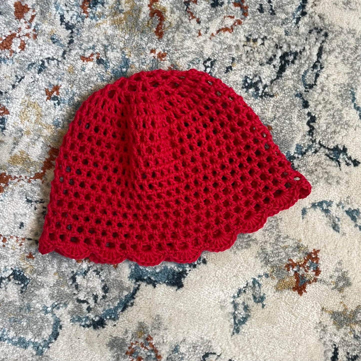 Le bonnet « Méloë » - Rouge