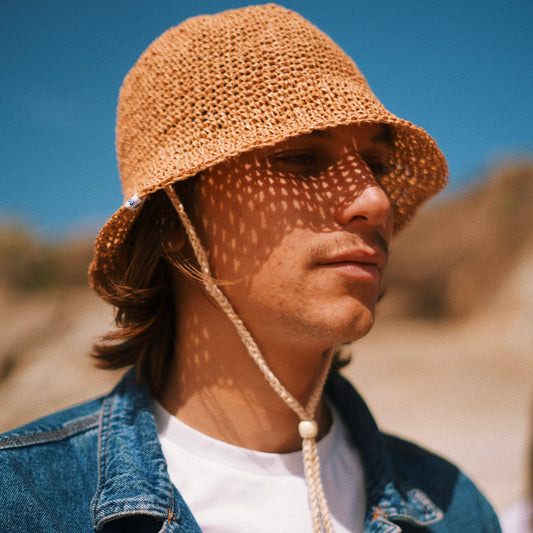 Le Chapeau Rafia (avec cordon)
