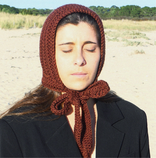 Le bonnet à Nœud marron