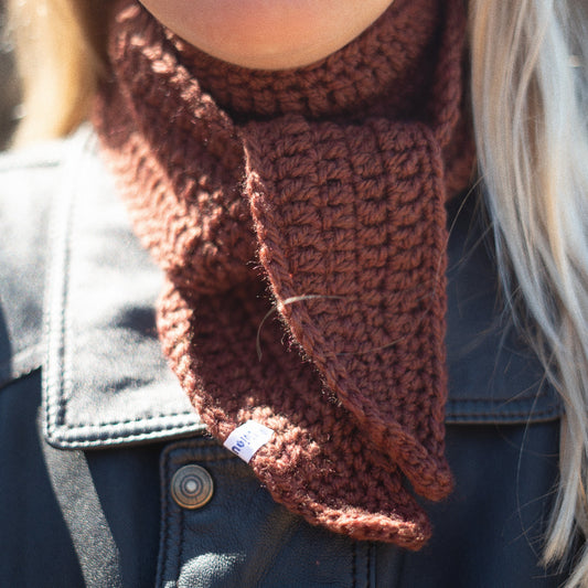 L'écharpe Mini - Marron