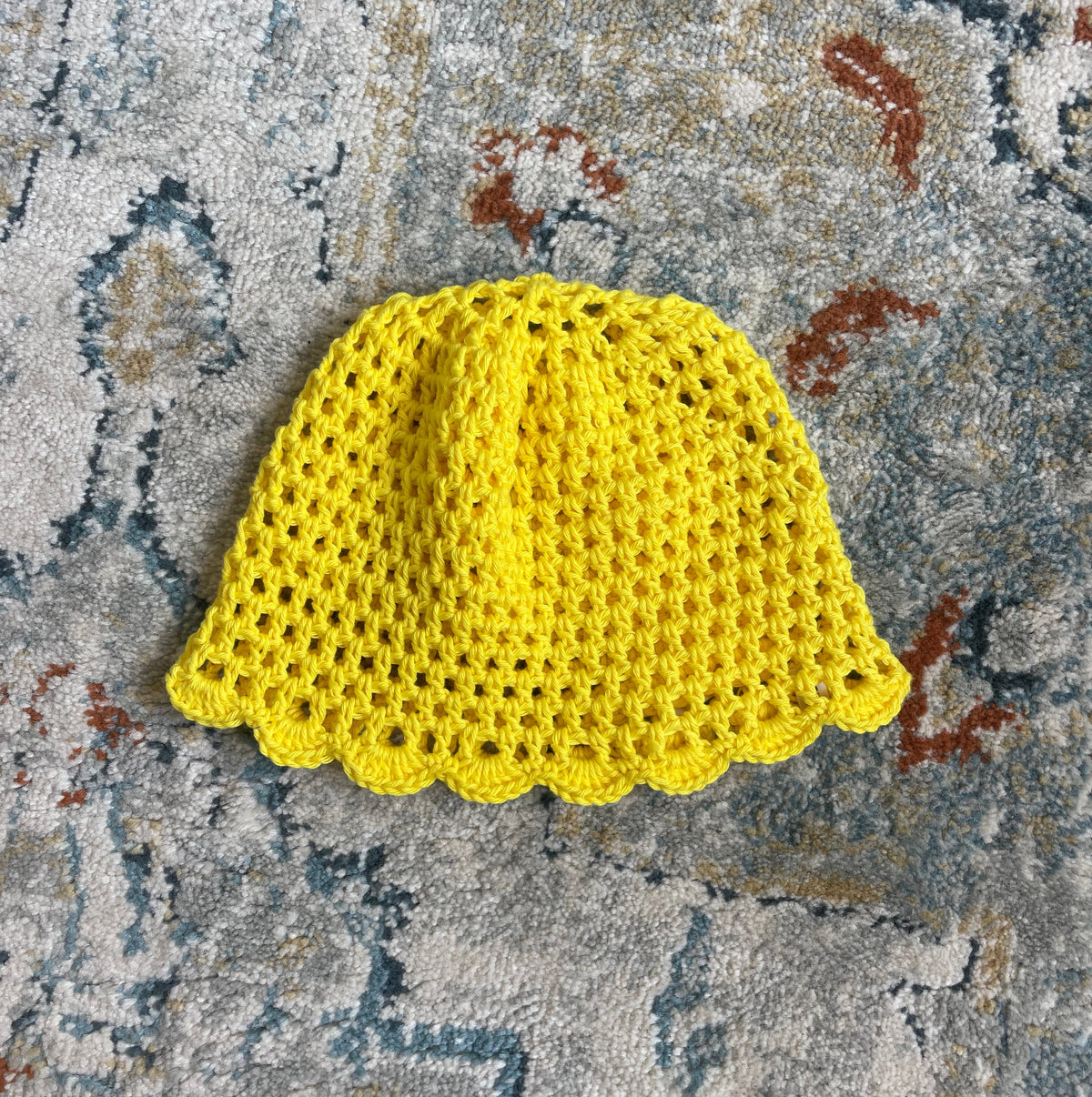 Le bonnet « Méloë » - Jaune