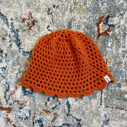 Le bonnet « Méloë » - Rouille